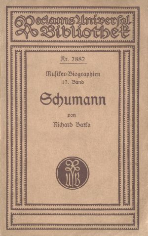 [Gutenberg 64151] • Schumann